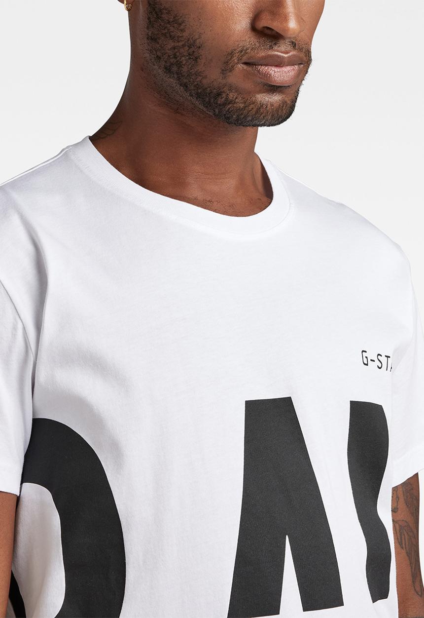 G-STAR - 3 Full panel raw - white