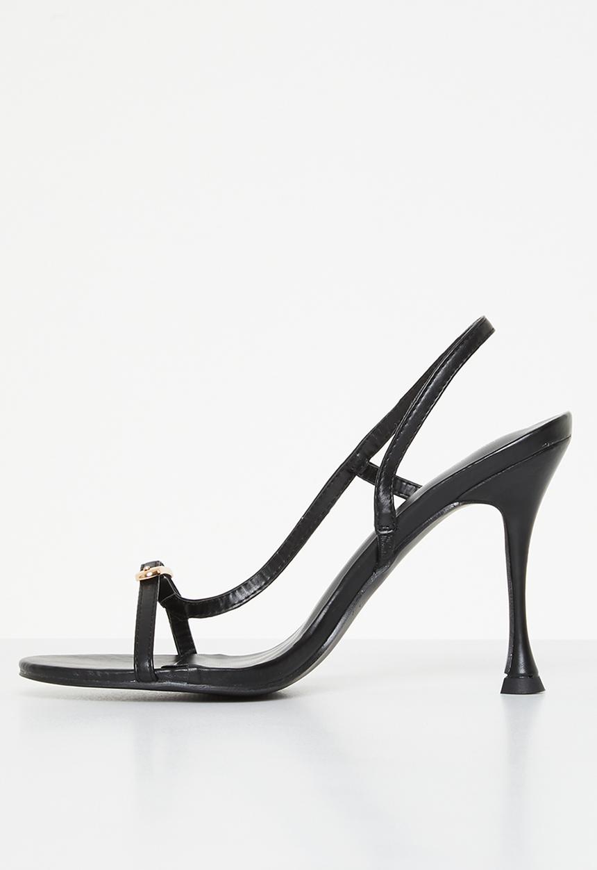 Superbalist - Donna slingback heel - black