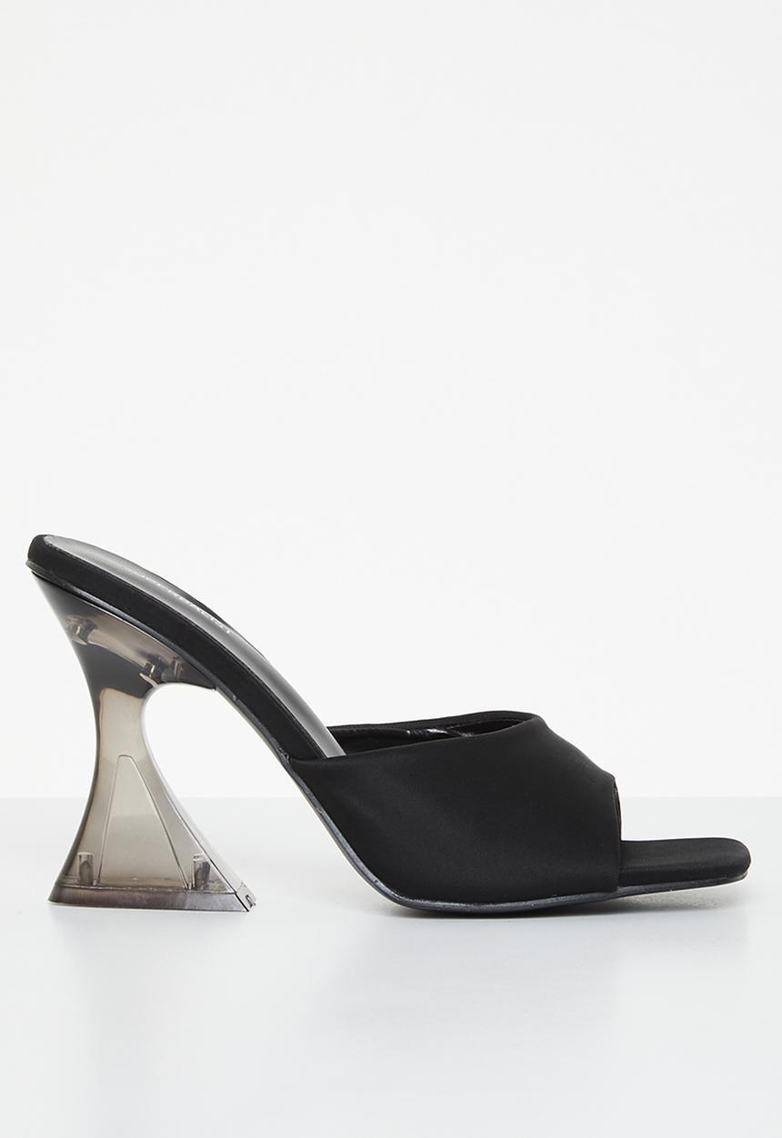 Superbalist - Eloise hourglass heel mule - black