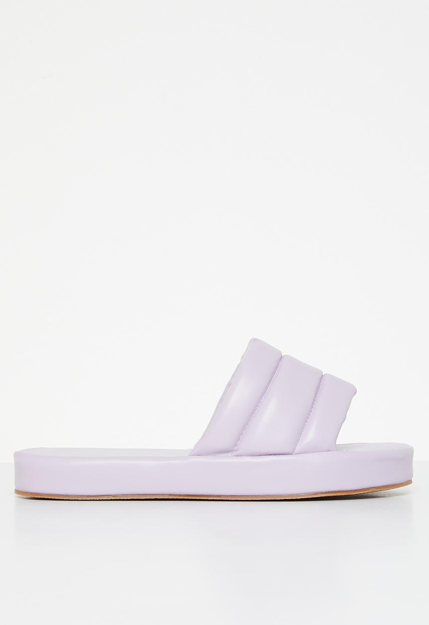 Superbalist - Quinn puffy strap mule - lilac