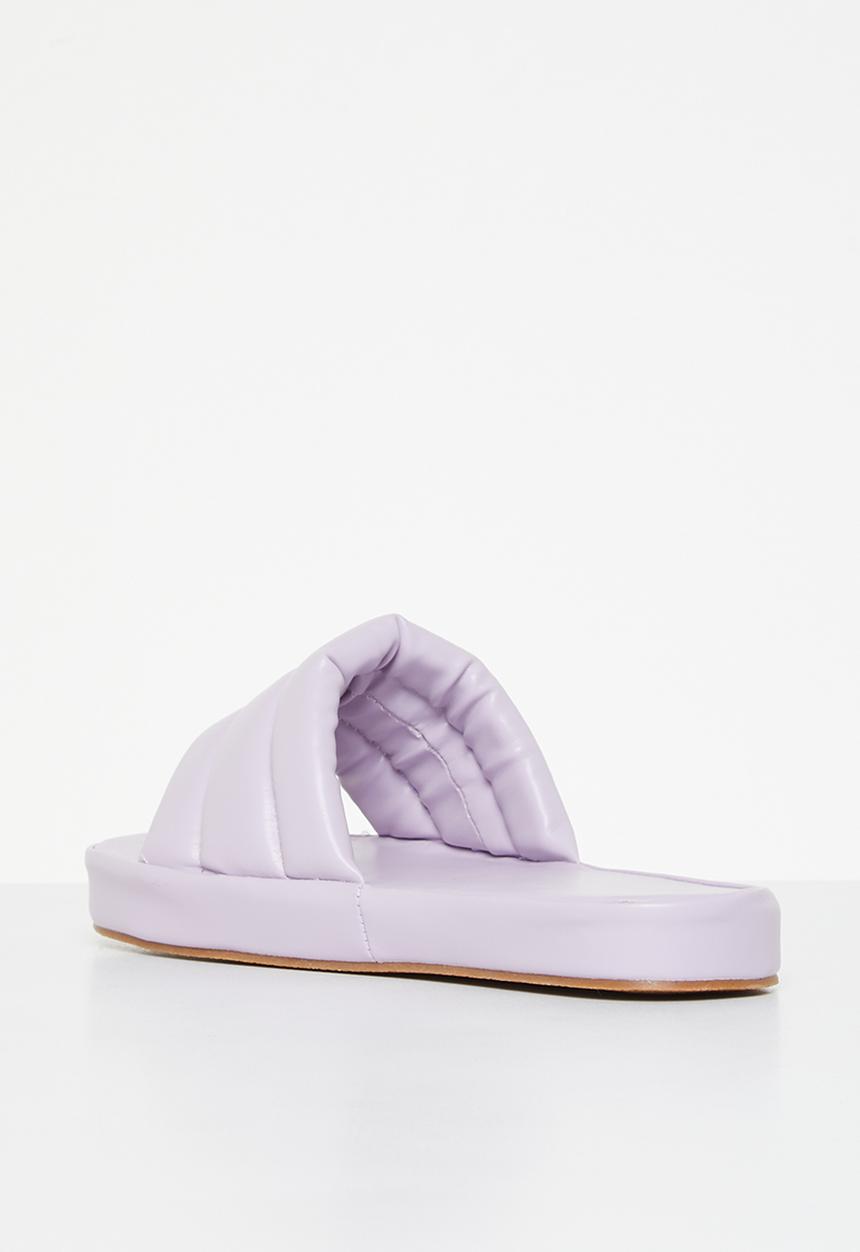 Superbalist - Quinn puffy strap mule - lilac