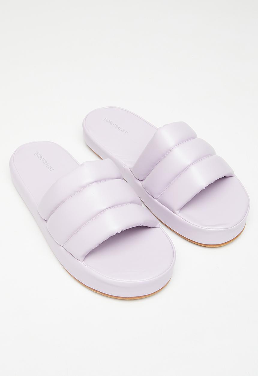 Superbalist - Quinn puffy strap mule - lilac