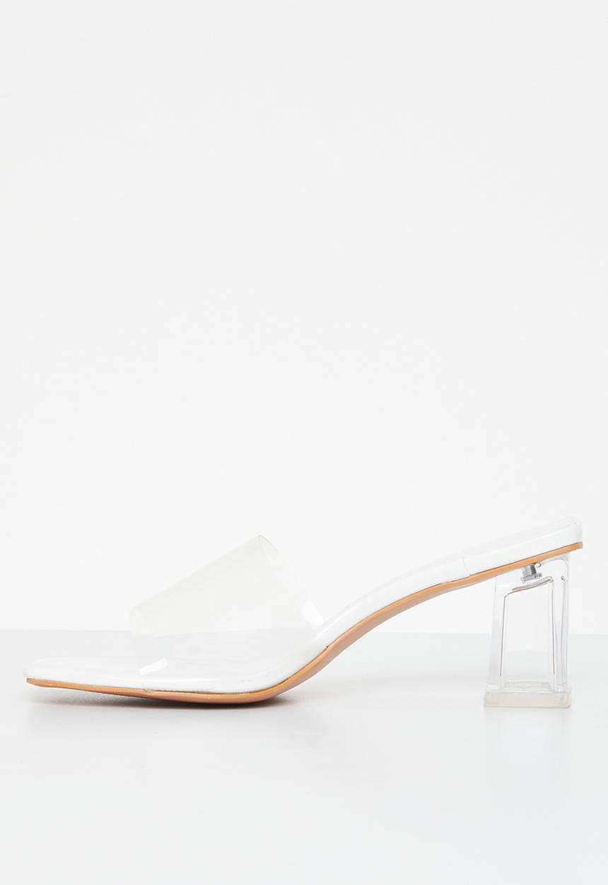 Superbalist - Everleigh block heel - clear