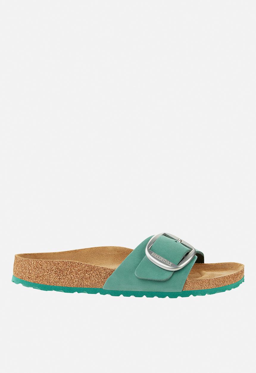 Birkenstock - Madrid big buckle nubuck regular - beryl