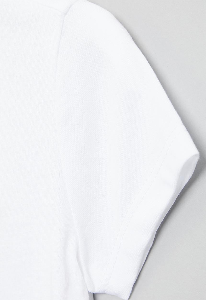 GUESS - Short sleeve logo tee - white