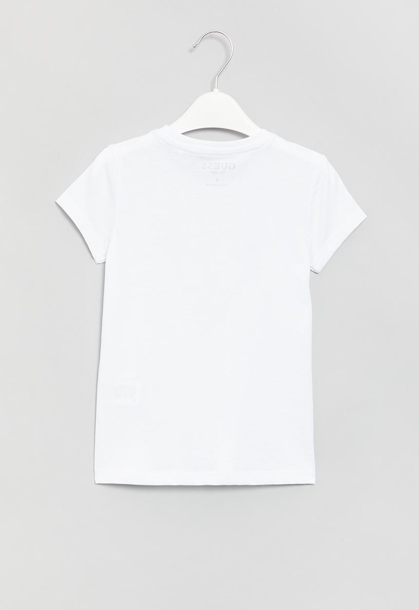 GUESS - Short sleeve logo tee - white