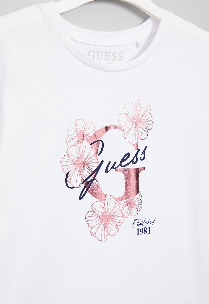 GUESS - Short sleeve guess tee - white
