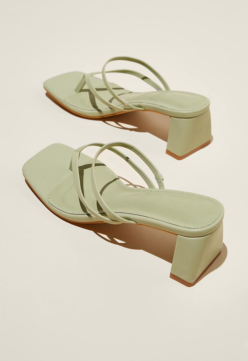 Cotton On - Hazel flip flop mule - sage green 