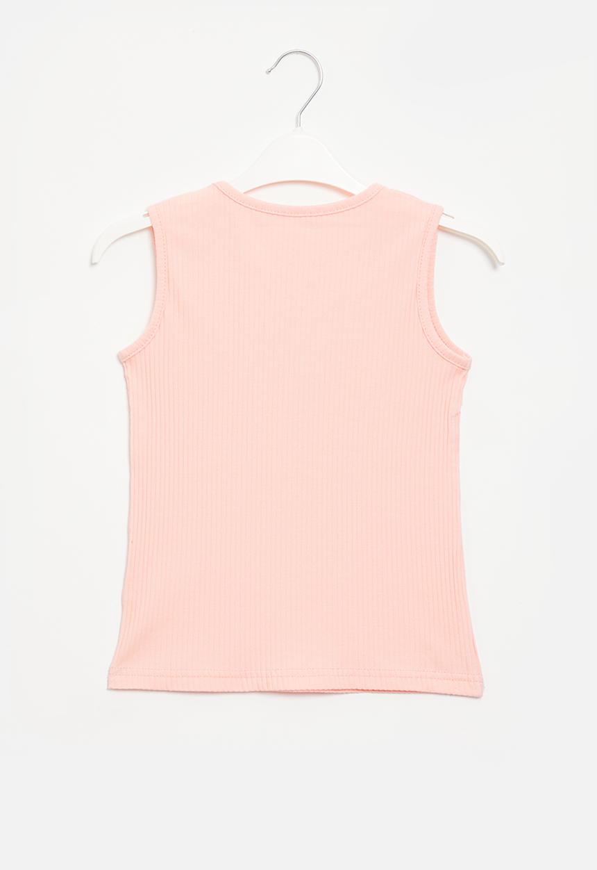 Pop Candy - Girls rib tank top - pink