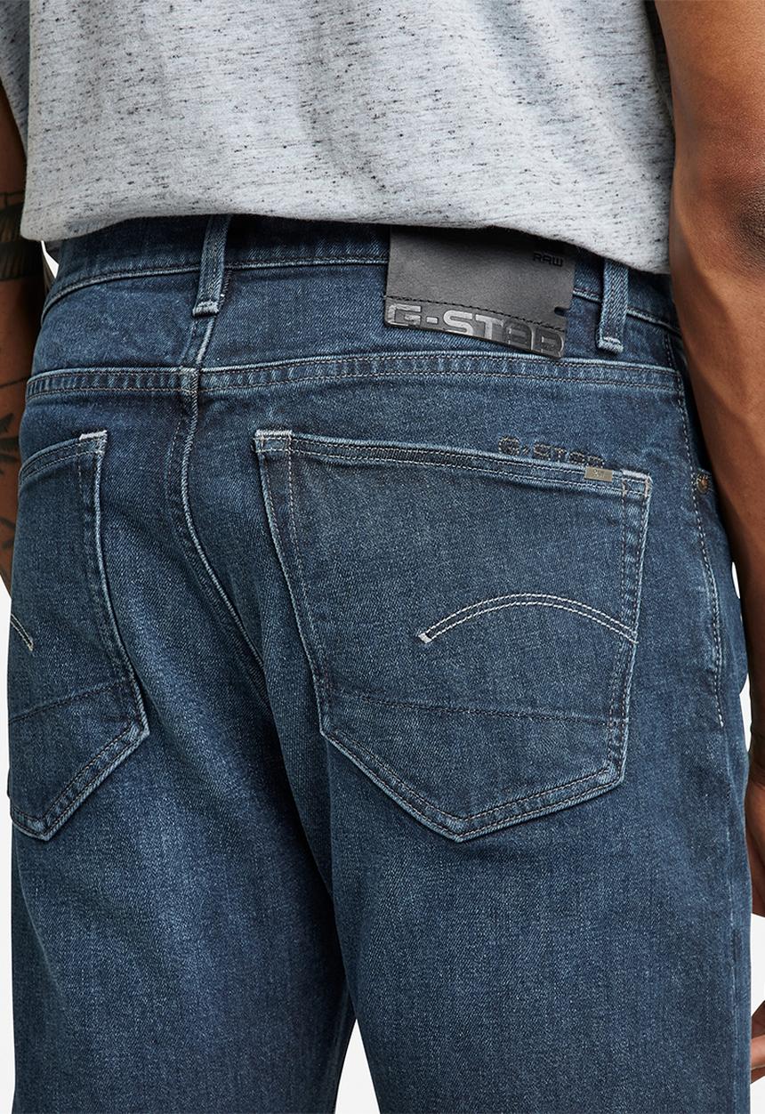G-STAR - 3301 Slim - worn in deep teal