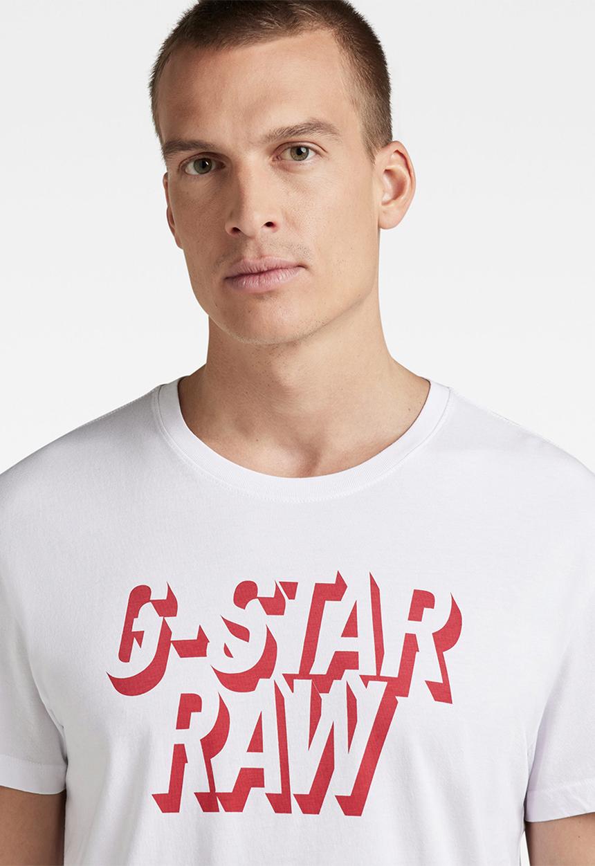 G-STAR - Retro shadow gr r t - white