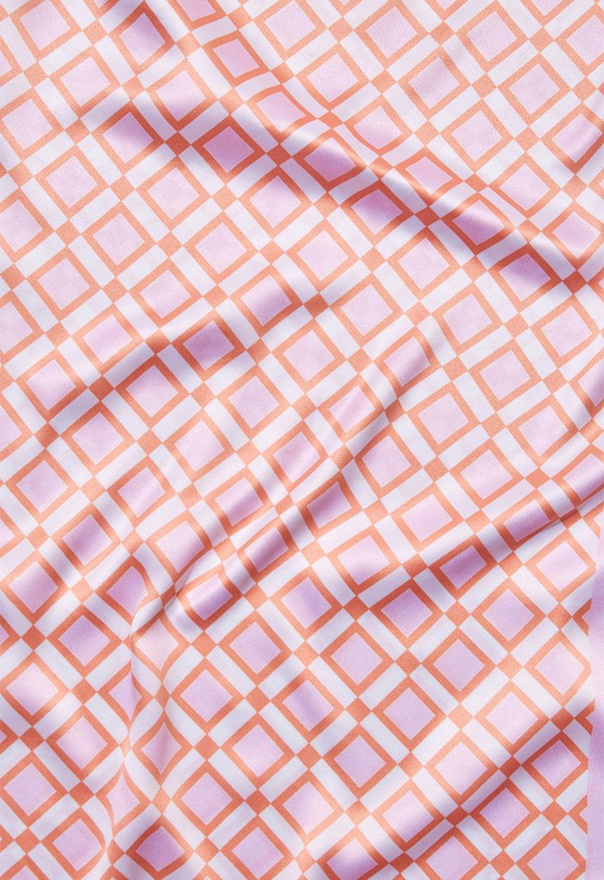 Cotton On - Versatile scarf - micro orange geo