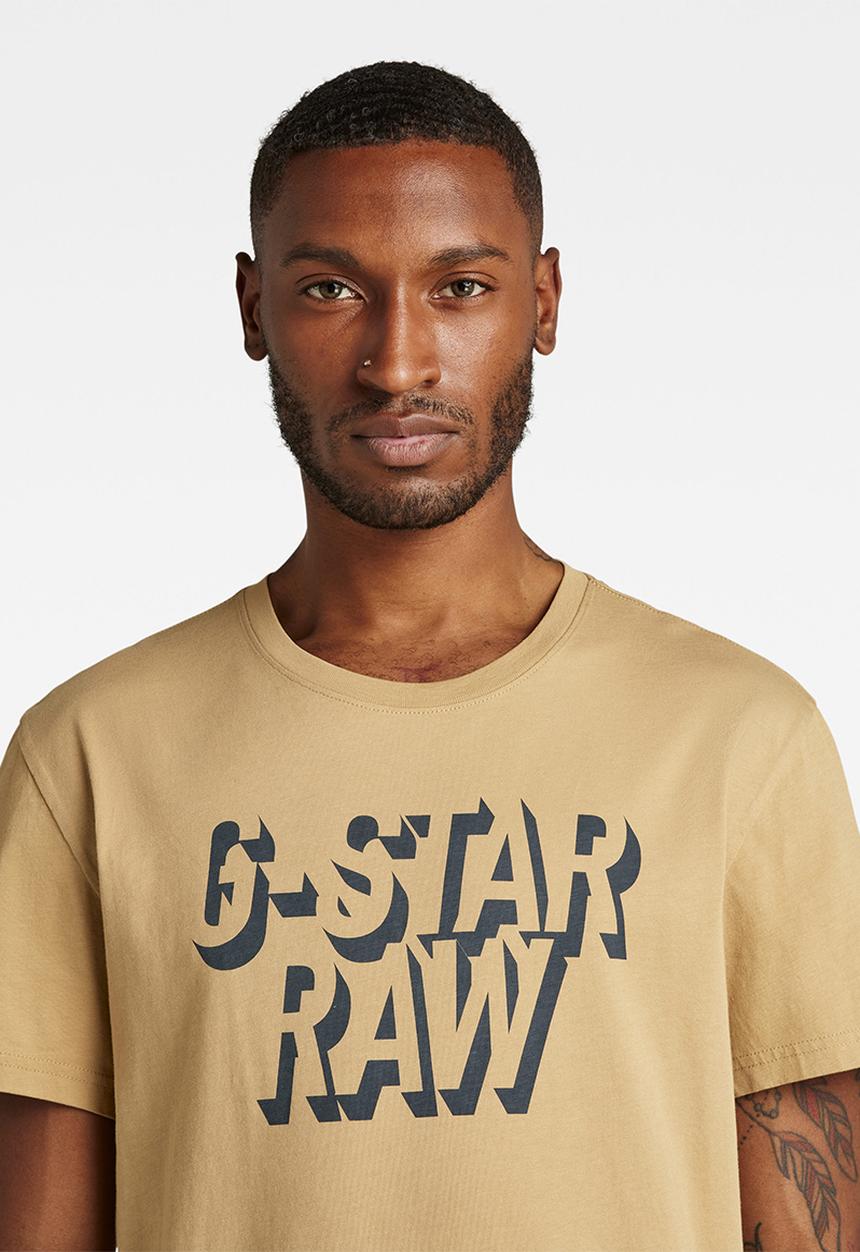G-STAR - Retro shadow gr r t - prairie sand