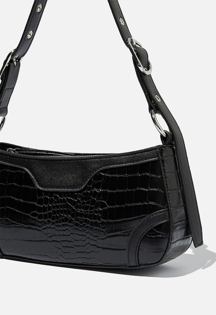 Cotton On - Paris shoulder bag- black