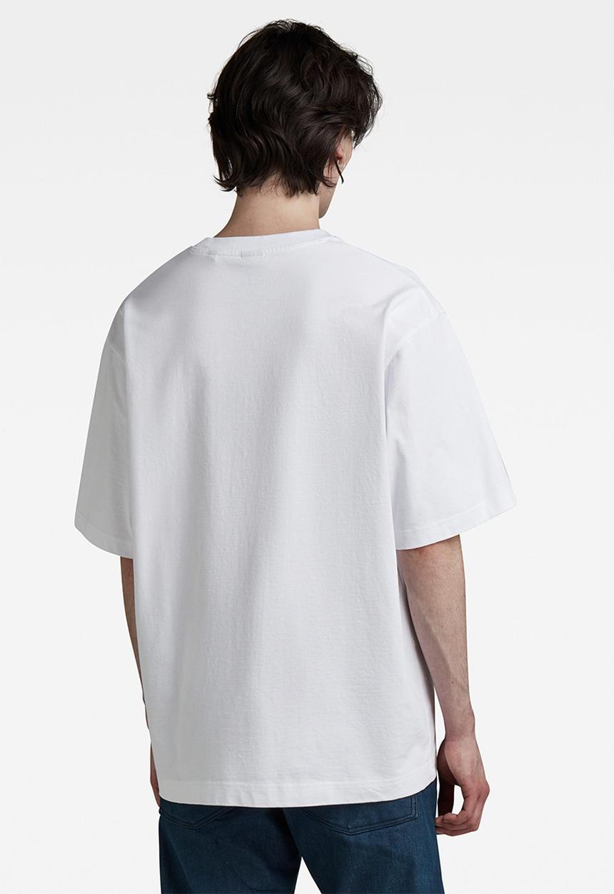 G-STAR - Typography boxy r t - white