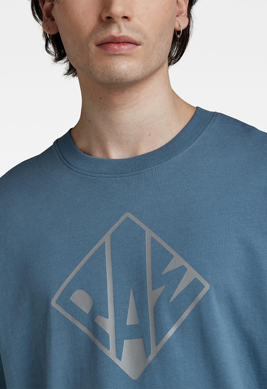 G-STAR - Typography boxy r t - azul