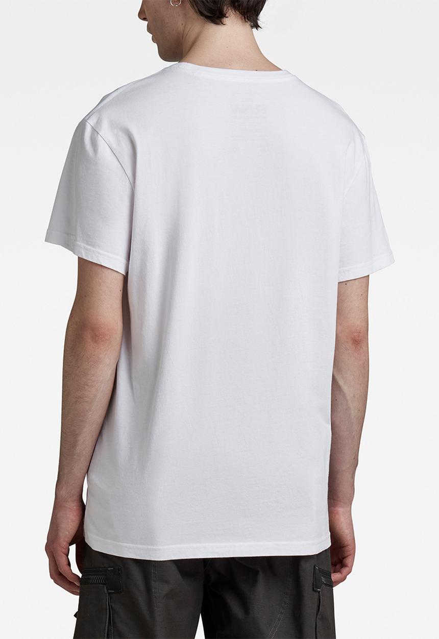 G-STAR - G raw typography r t - white