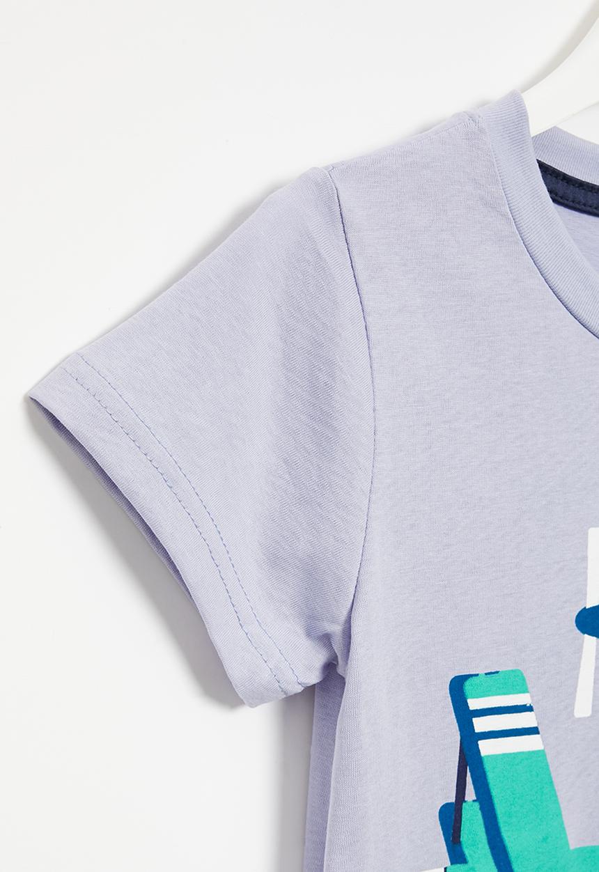 Pop Candy - Printed tee - blue