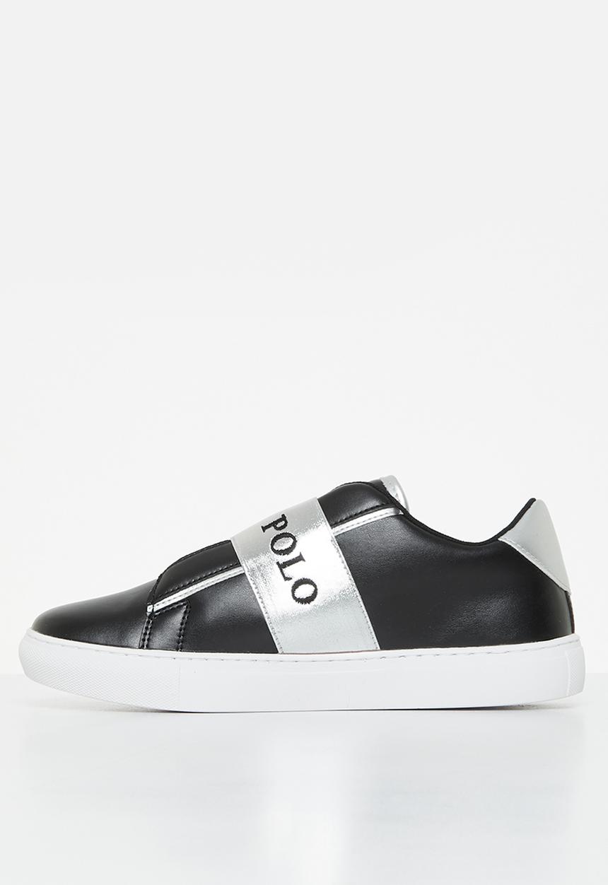 POLO - Classic side flash sneaker - silver