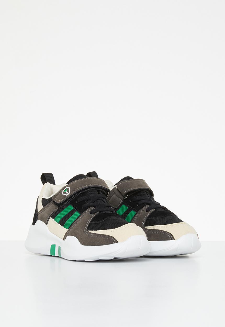 Rebel Republic - Boys sneaker - black & green