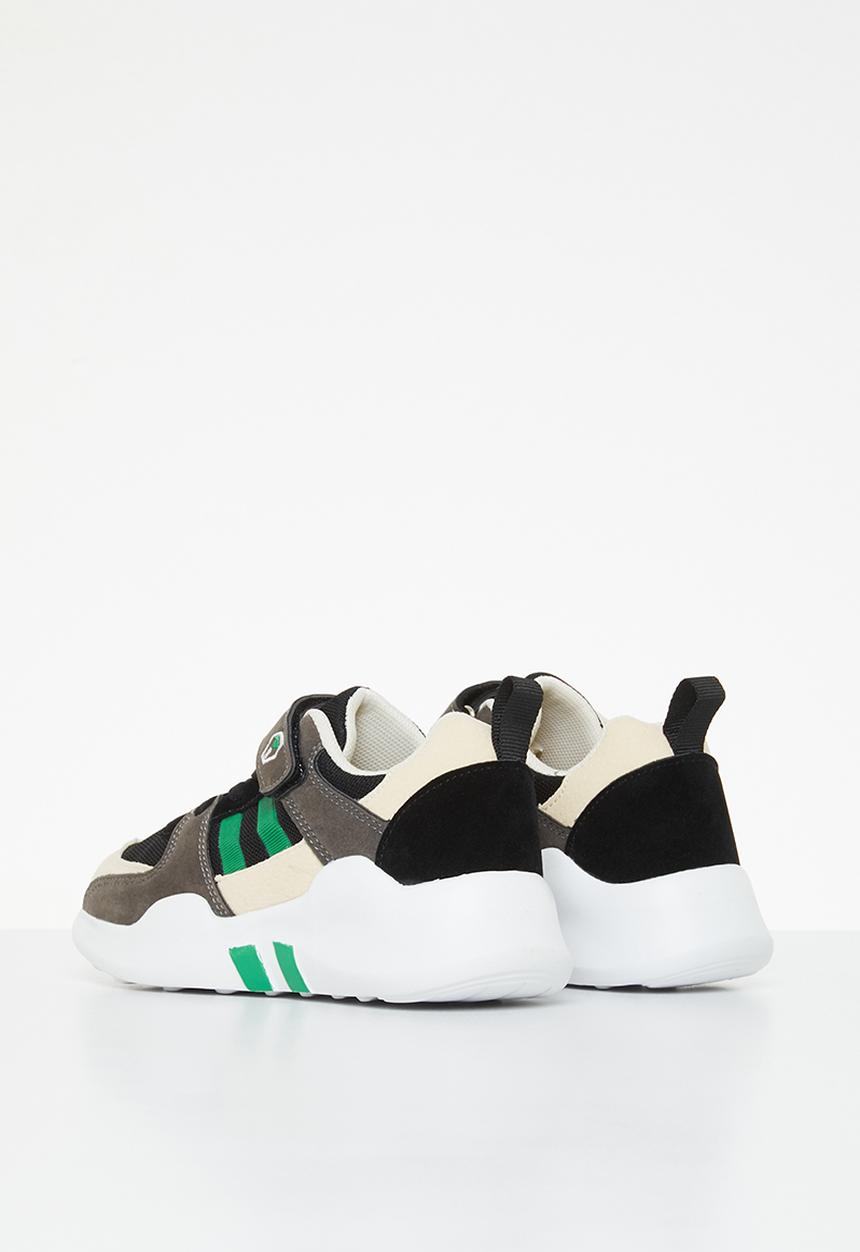 Rebel Republic - Boys sneaker - black & green