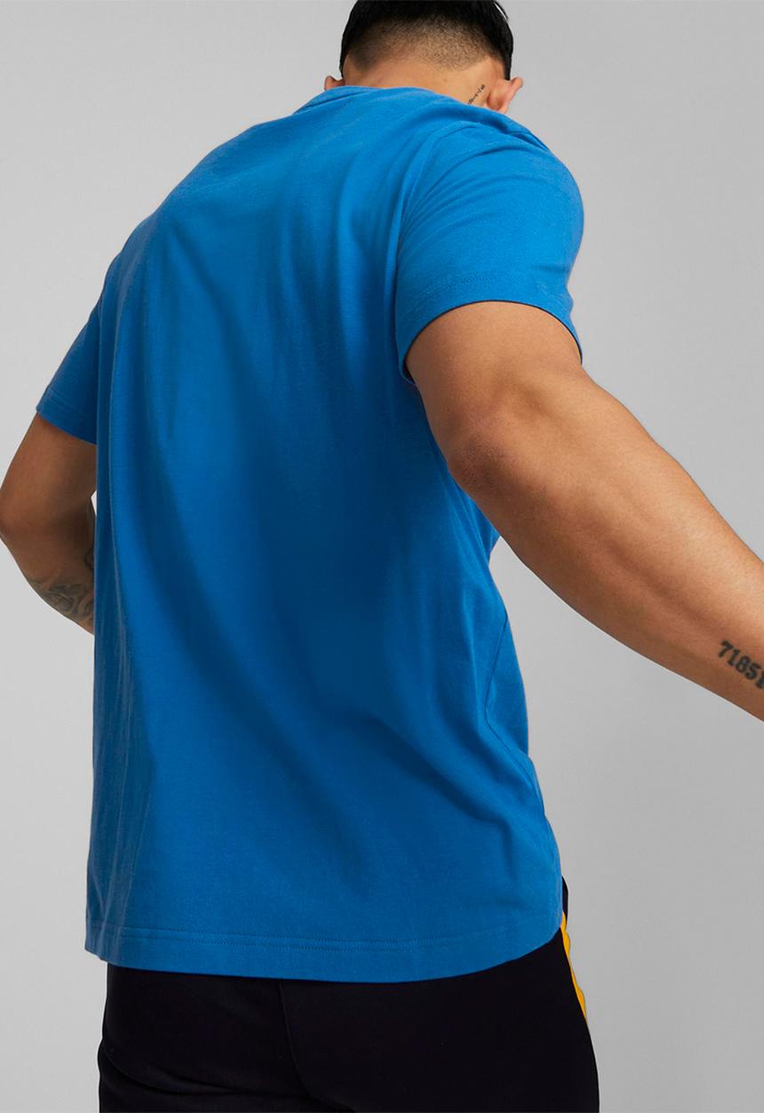 PUMA - Classics logo tee (s) - puma royal