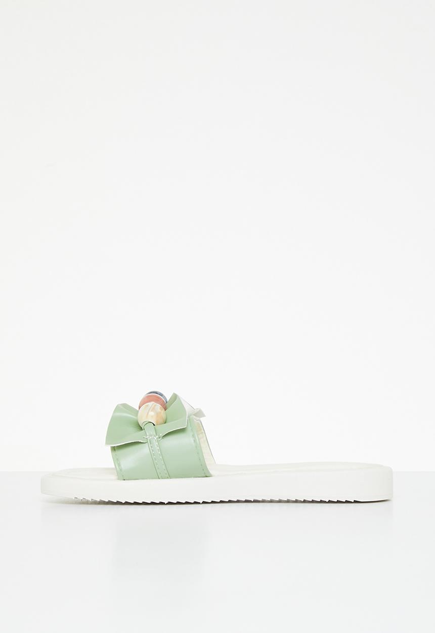 Rebel Republic - Girls slides - sage