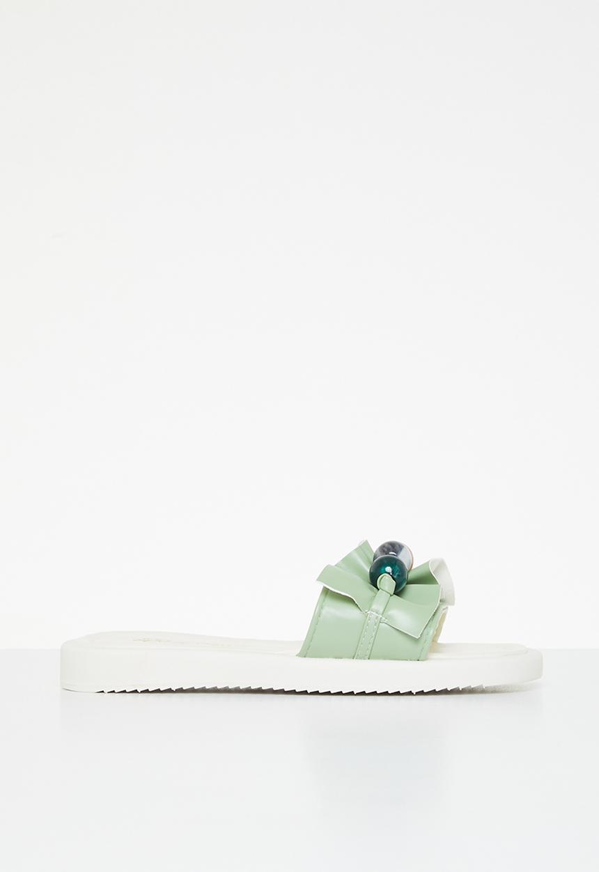 Rebel Republic - Girls slides - sage