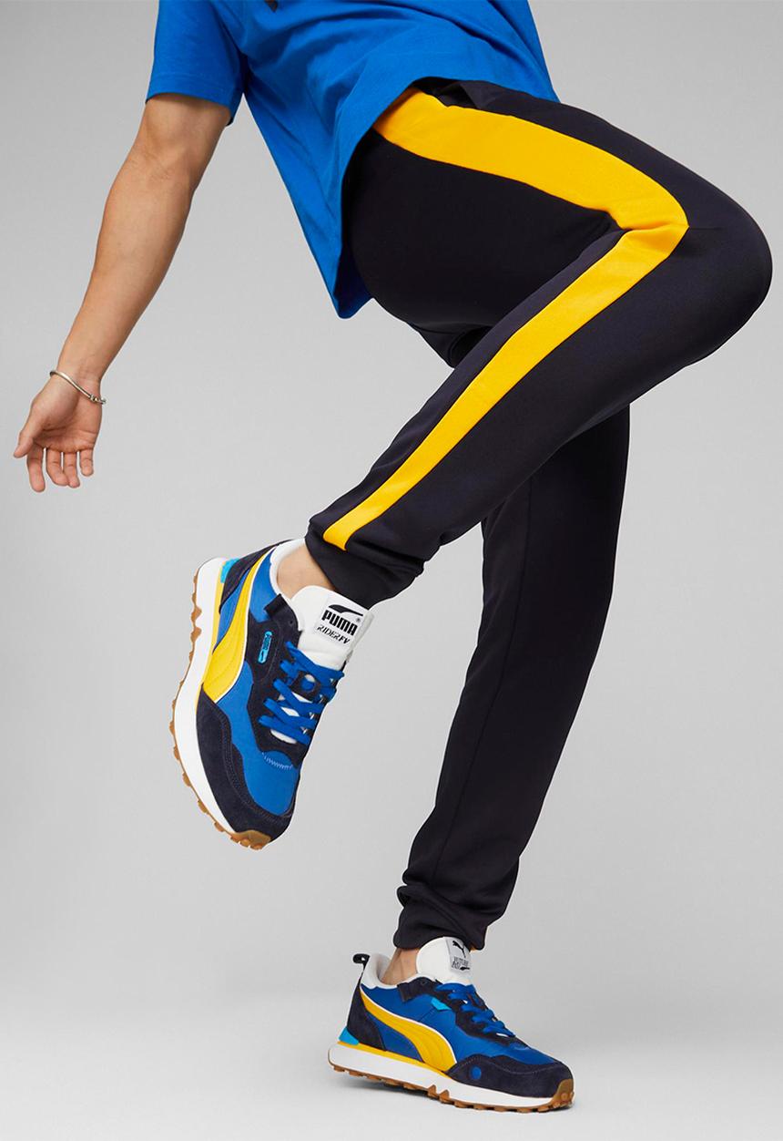PUMA - Iconic t7 track pants pt (s) - puma new navy