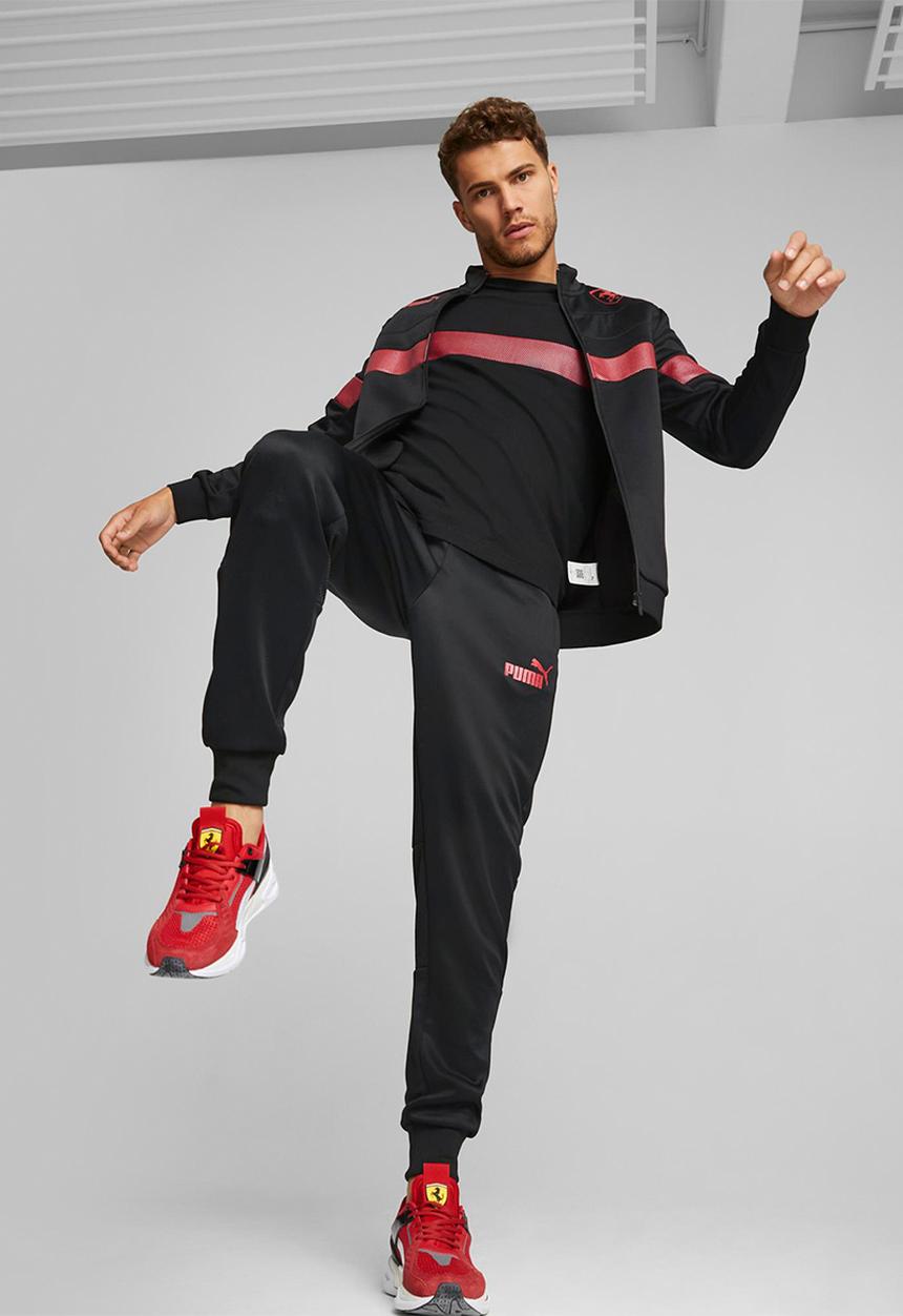 PUMA - Ferrari race metal energy jacket - puma black