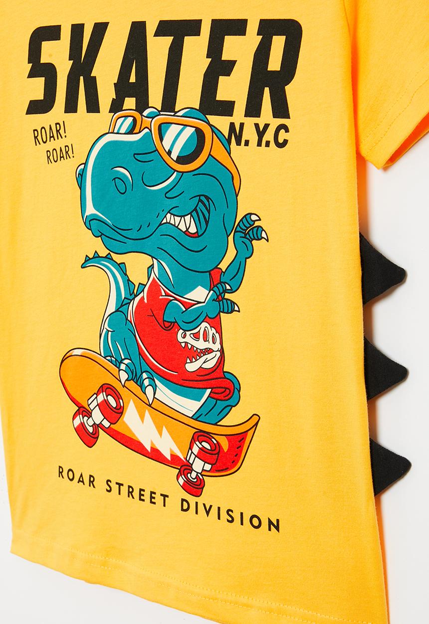 Pop Candy - Skater tee - yellow