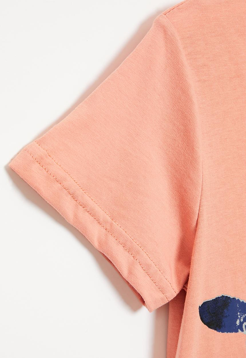 Pop Candy - Printed tee - orange