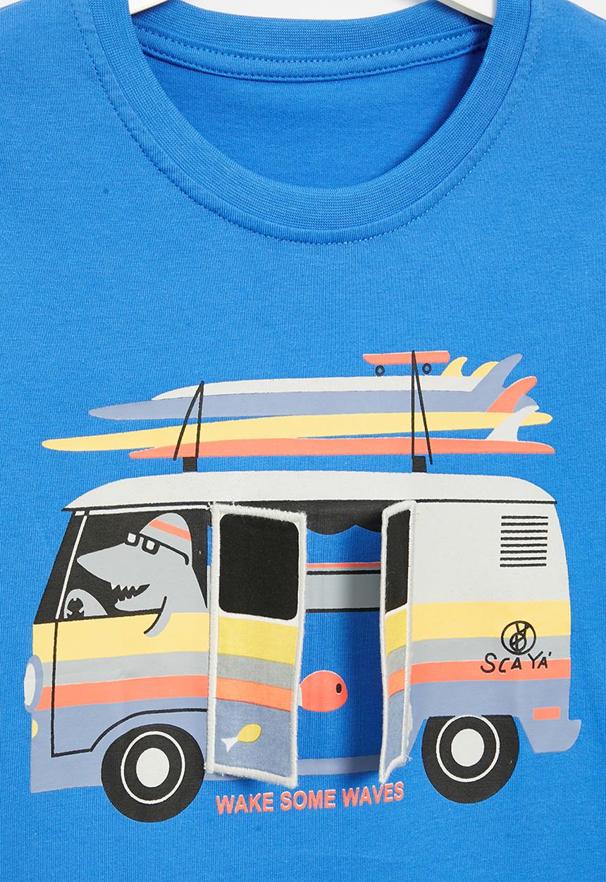Pop Candy - Summer tee - blue