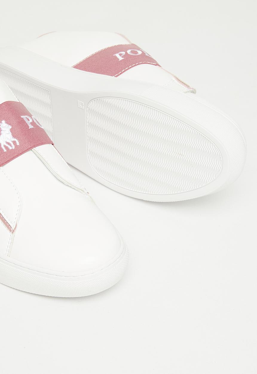 POLO - Classic side flash sneaker - rose gold