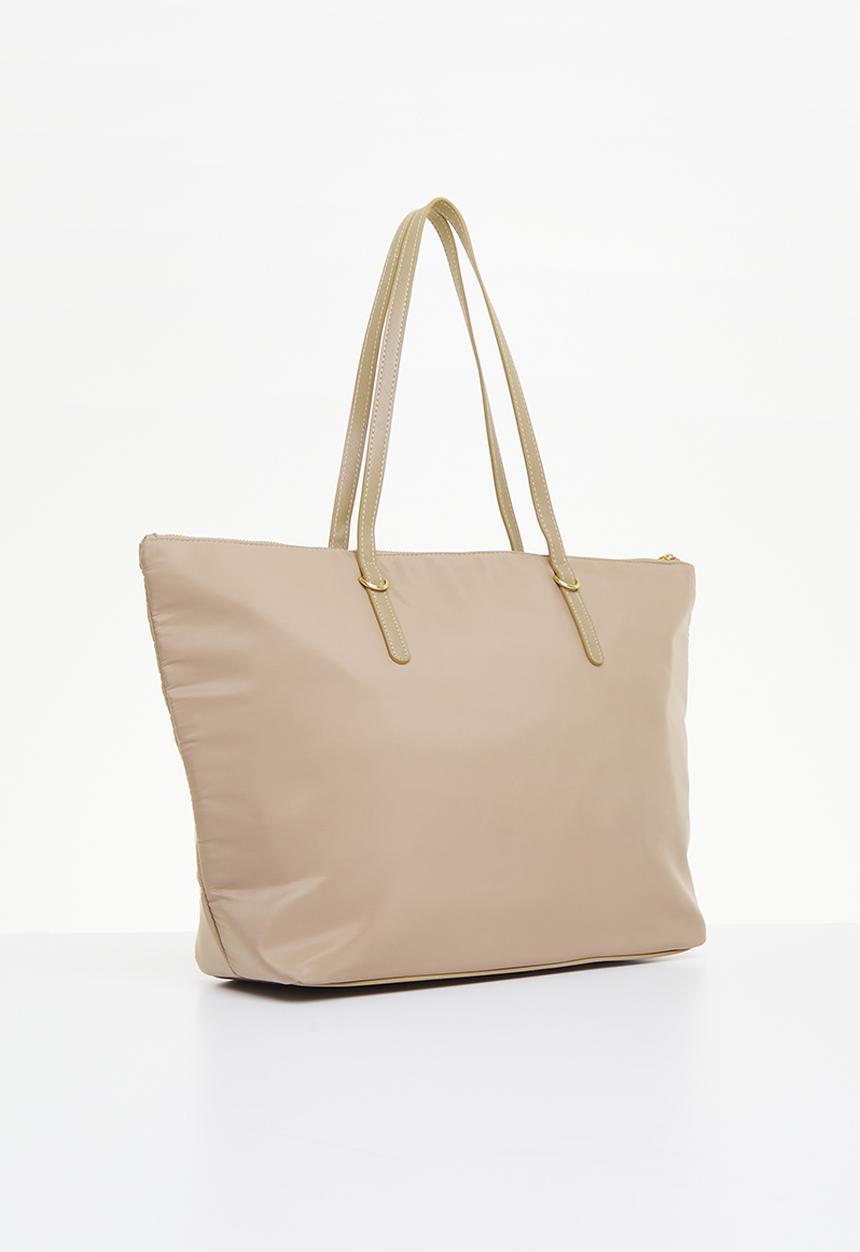 MANGO - Shopper bag with handles - neutral