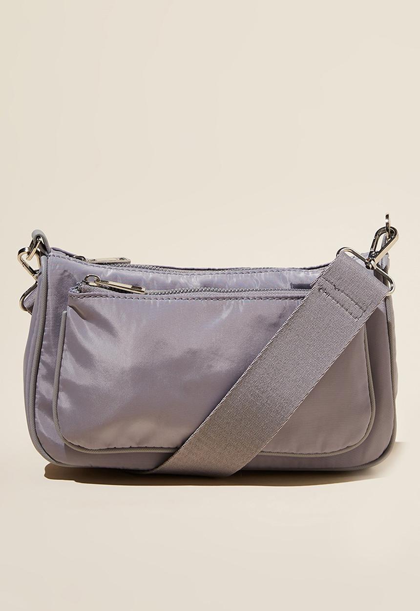Cotton On - Nadine crossbody bag - silver grey