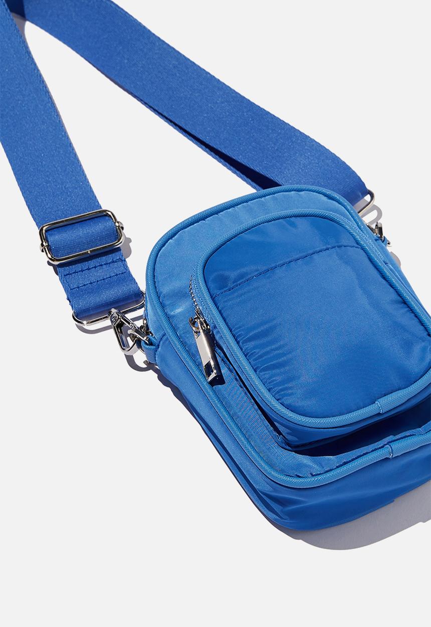 Cotton On - Nellie camera crossbody bag - silver lake blue