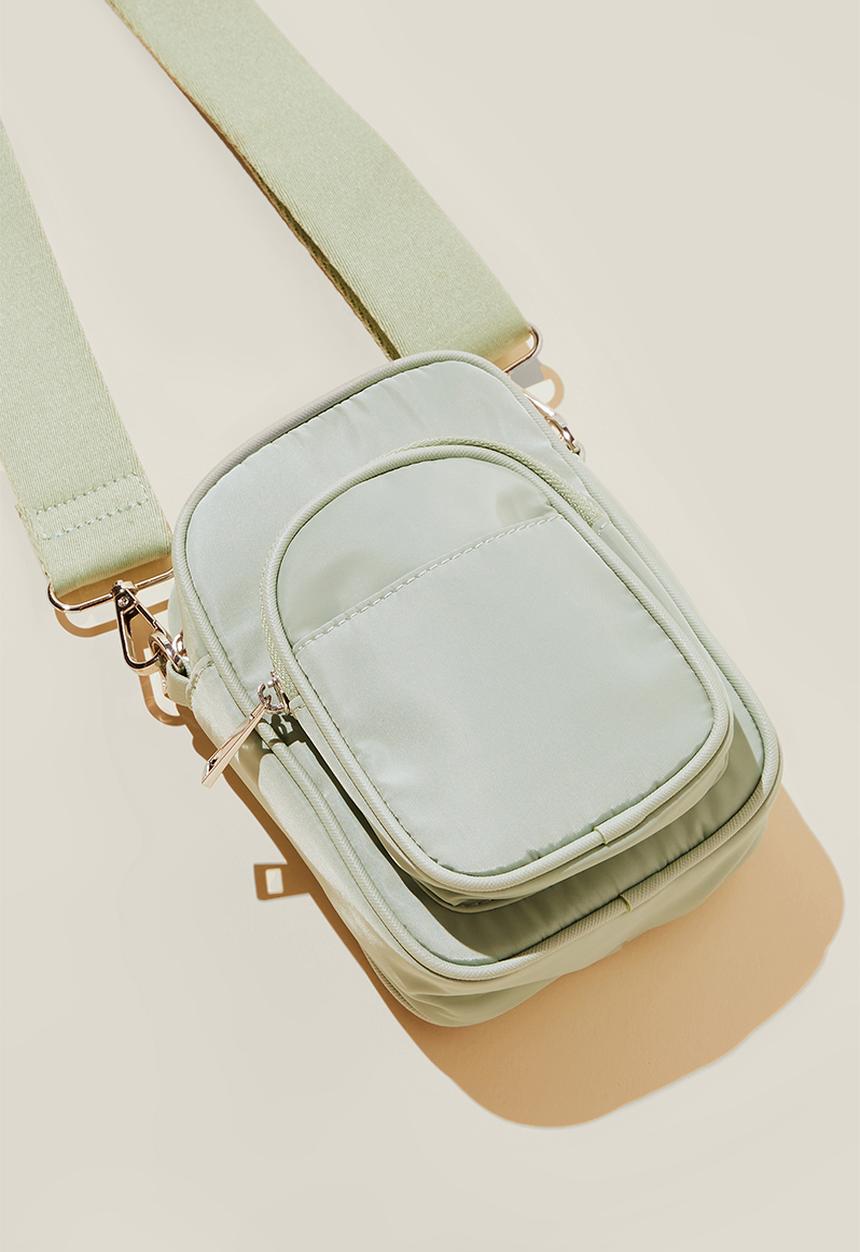 Cotton On - Nellie camera crossbody bag - spring mint