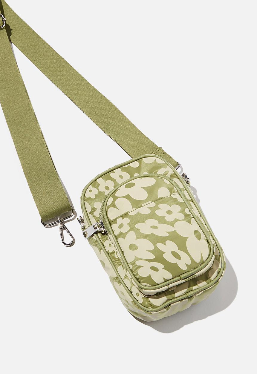 Cotton On - Nellie camera crossbody bag - soft moss