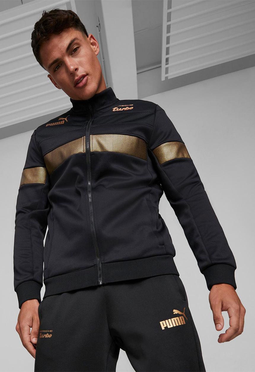 PUMA - Porsche Legacy Metal Energy  race jacket - puma black