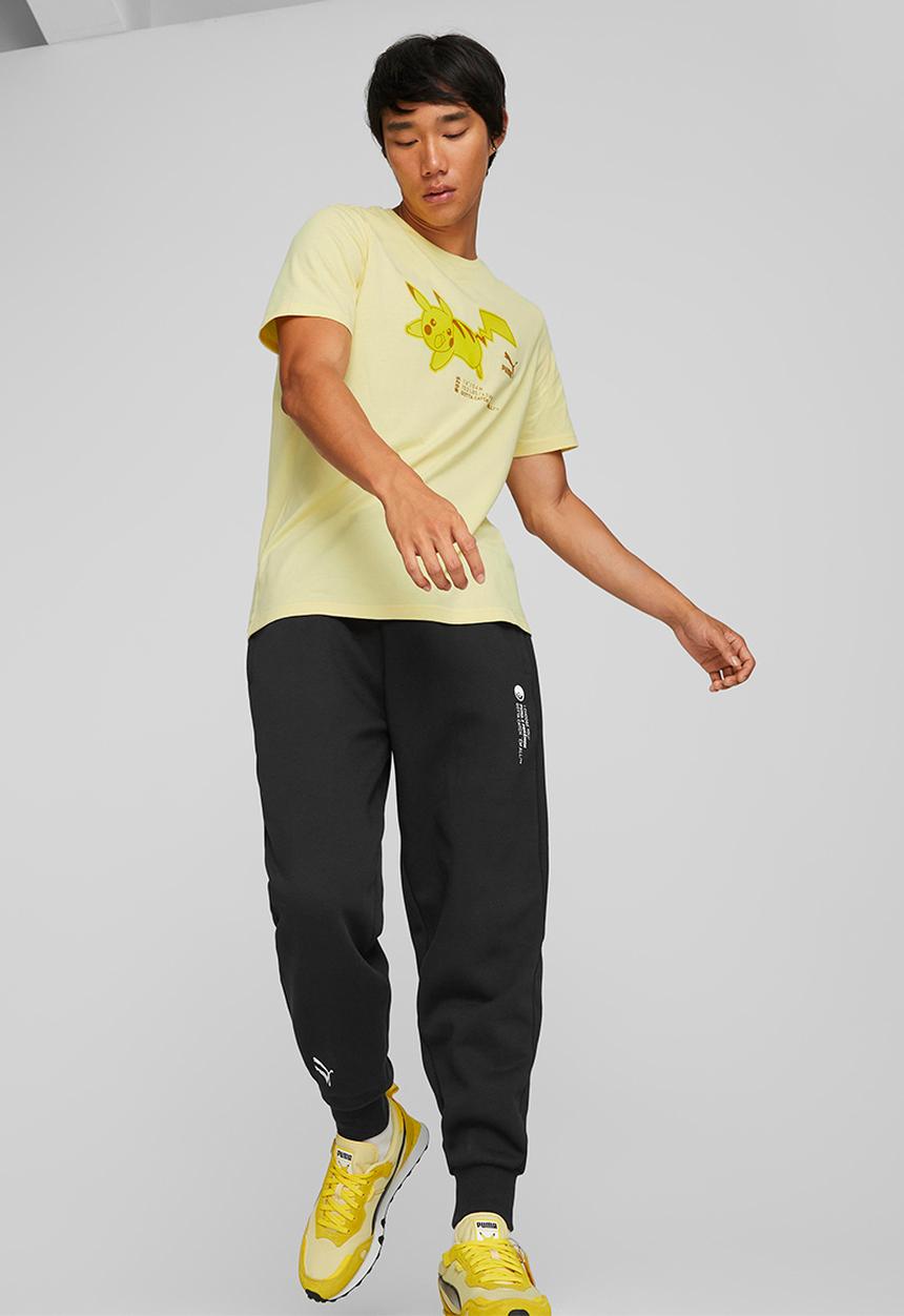 PUMA - Puma x pokemon tee - pale lemon