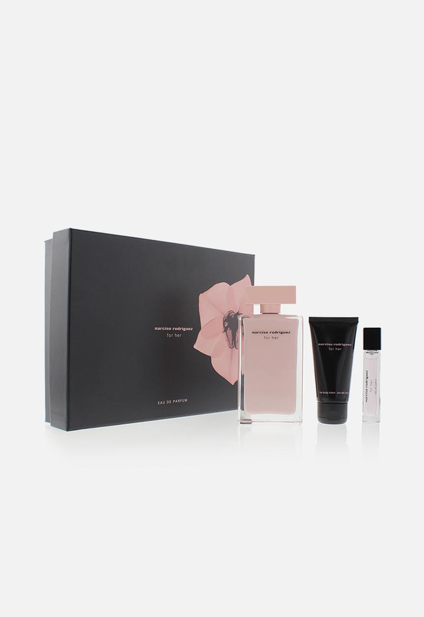 NARCISO RODRIGUEZ - Narciso Rodriguez For Her 3 Piece Edp Gift Set (Parallel Import)