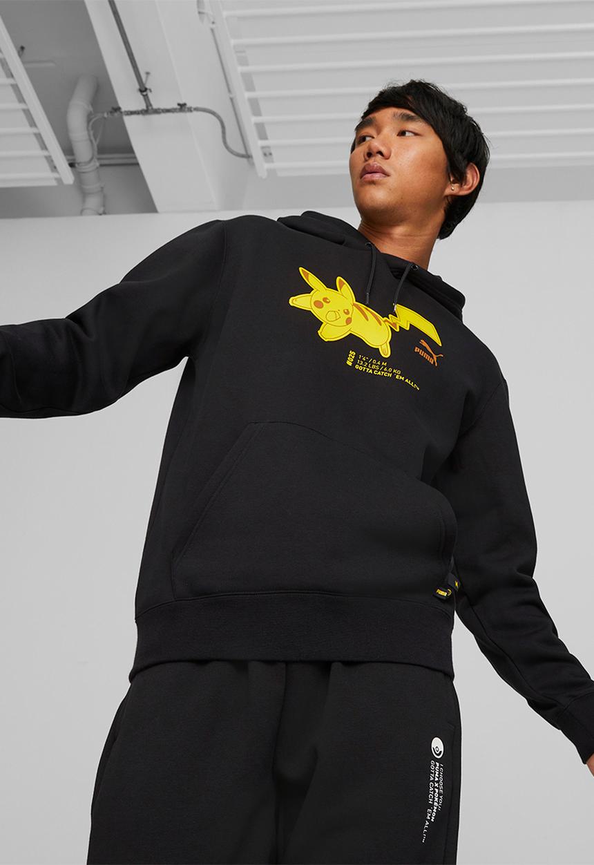 PUMA - Puma x pokemon hoodie fl - puma black