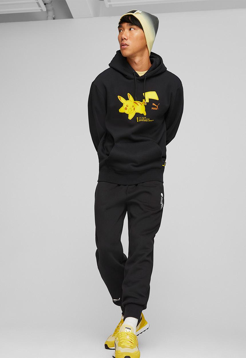 PUMA - Puma x pokemon hoodie fl - puma black