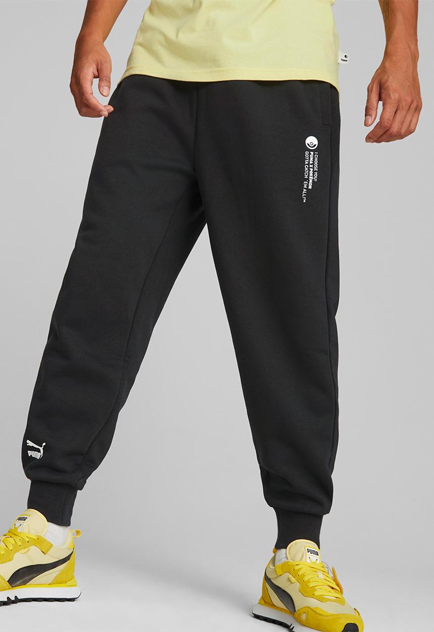 PUMA - Puma x pokemon relaxed sweatpants fl - puma black