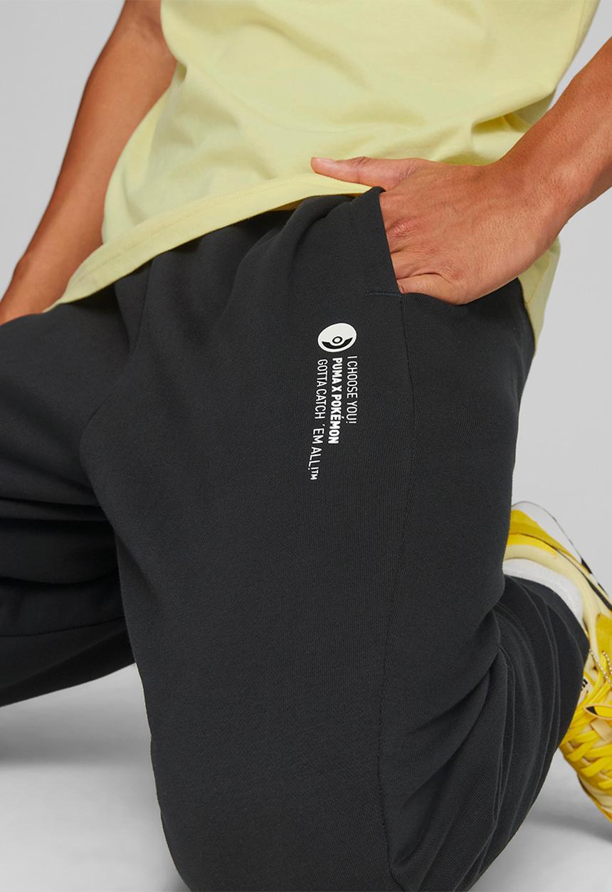 PUMA - Puma x pokemon relaxed sweatpants fl - puma black