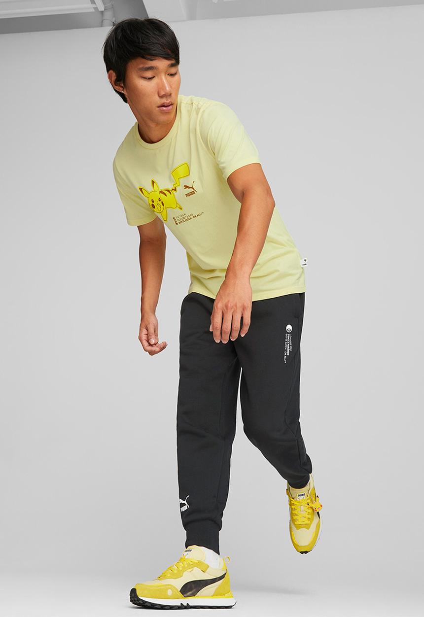 PUMA - Puma x pokemon relaxed sweatpants fl - puma black