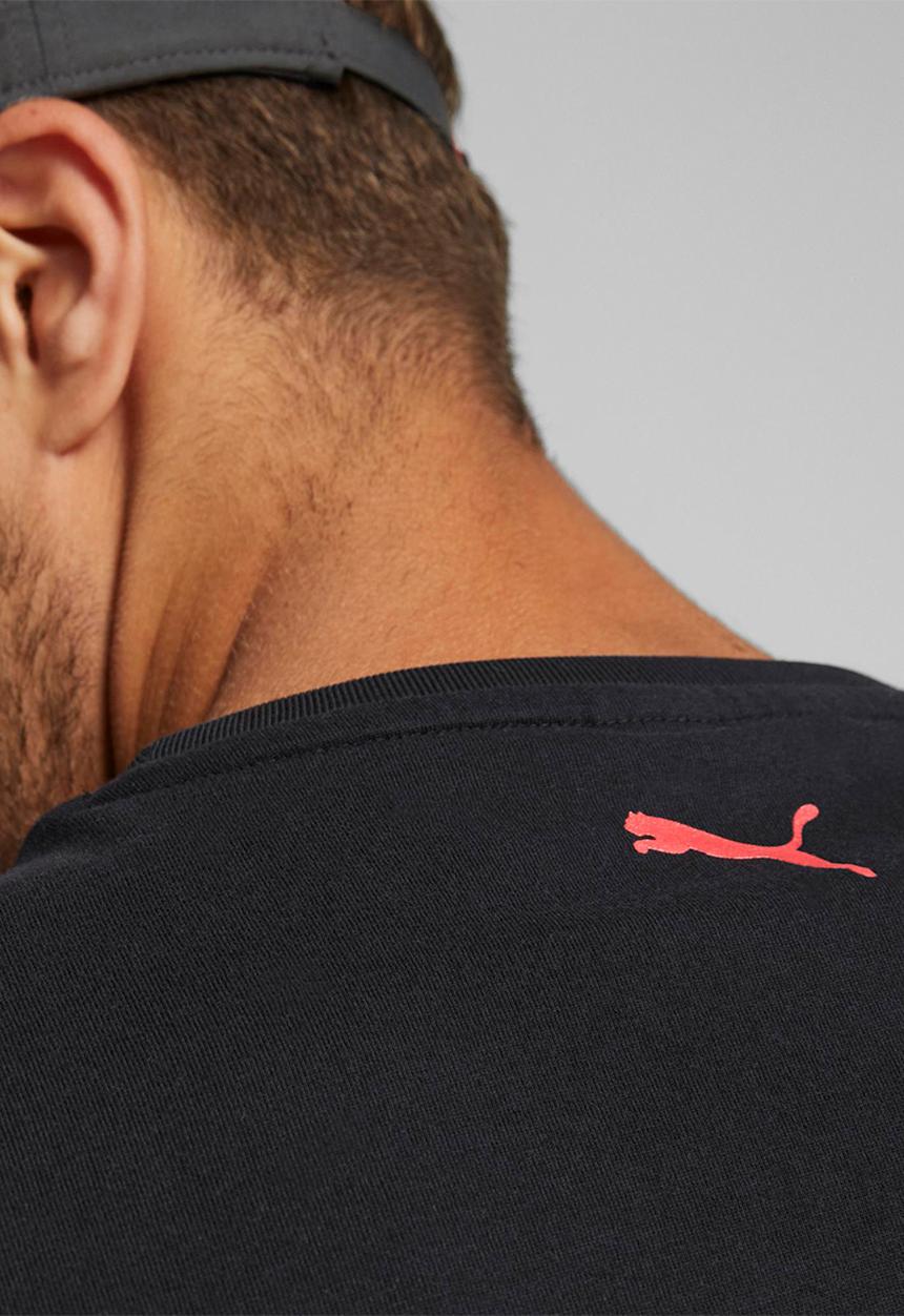 PUMA - Ferrari race metal energy shield tee - puma black