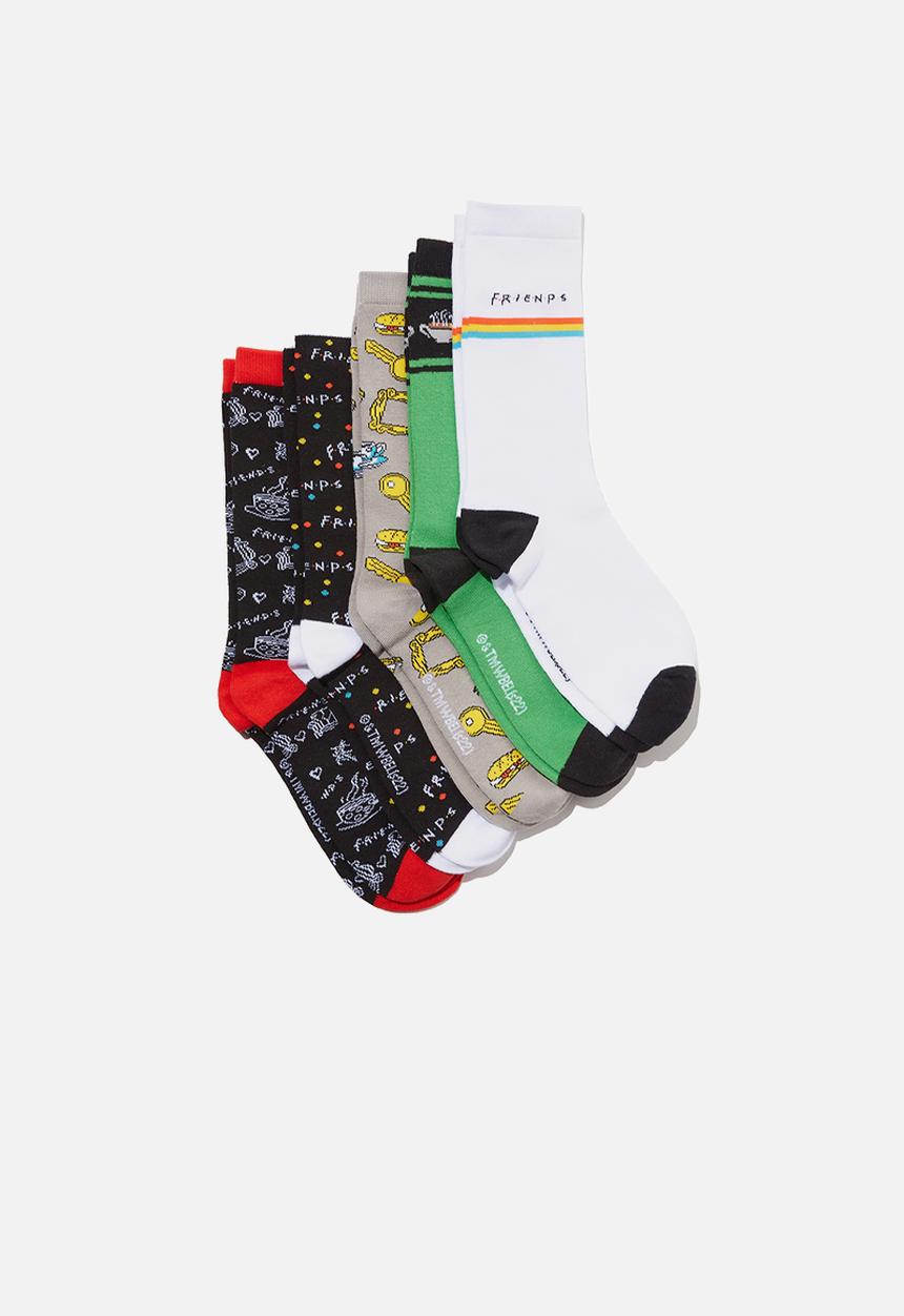 Typo - Friends box of socks - multi 