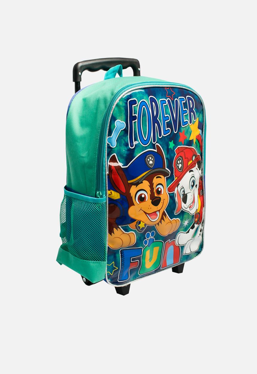 Character Group - Paw patrol trolley bag - blue & green 